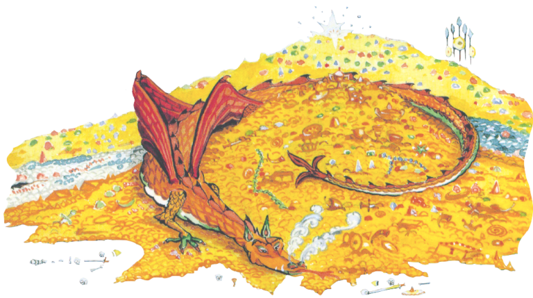 Conversation with Smaug, by J.R.R. Tolkien in July 1937